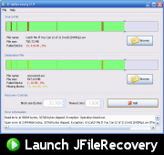 Launch JFileRecovery